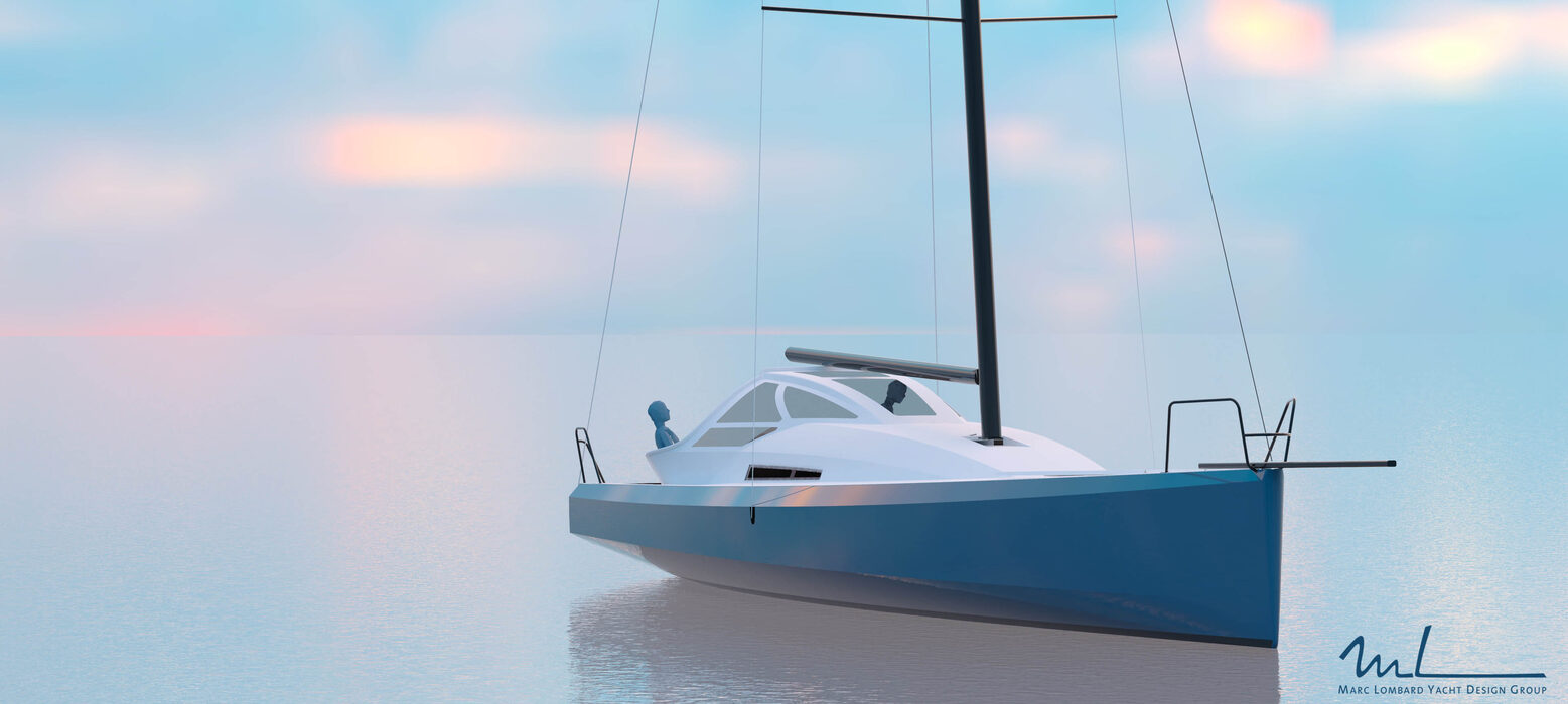 Guerrera concept rendering, profile underway